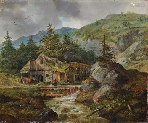 BÜRKEL, HEINRICH Blacksmiths in the Mountains