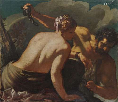 ITALIAN SCHOOL 17th century Hercules frees Hesione