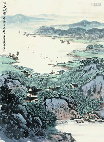 宋文治 山水 纸本