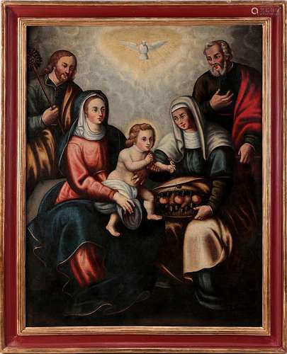 PENINSULAR SCHOOL, 18TH CENTURY, HOLY FAMILY