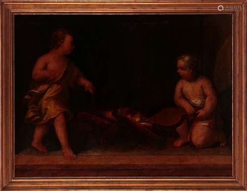 EUROPEAN SCHOOL, 18TH CENTURY, ALLEGORY TO WINTER