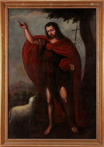 ITALIAN SCHOOL, 18TH CENTURY, JOHN THE BAPTIST