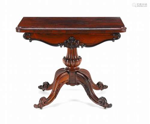 VICTORIAN CARD TABLE