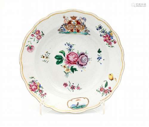 ARMORIAL SOUP PLATE