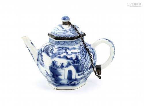 SIX-SIDED TEAPOT