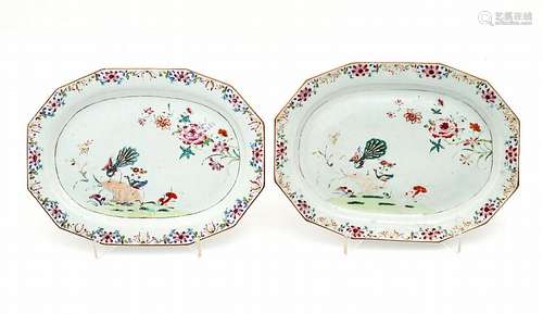 PAIR OF PLATTERS