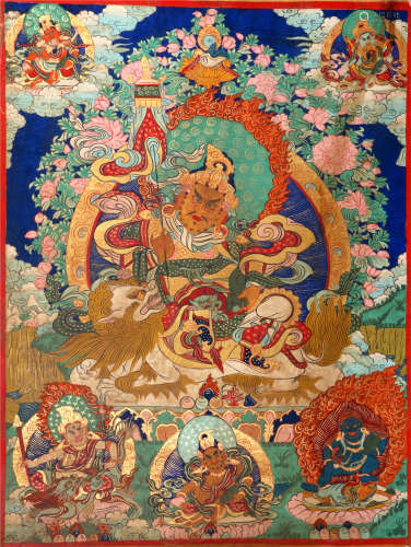 TIBETAN THANGKA LATE 19TH CENTURY