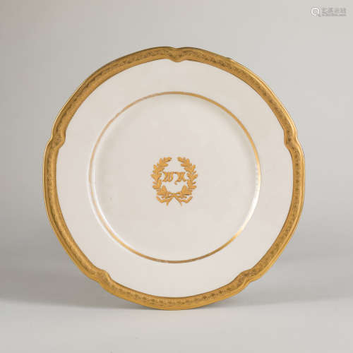 Vintage Porcelain Dish Plate