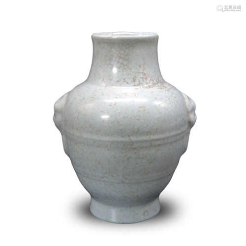 Chinese Qing Glaze Porcelain Vase