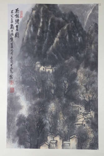 Li, KeRan. Chinese painting of landscape