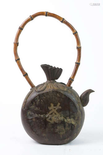 Chinese Bamboo Teapot