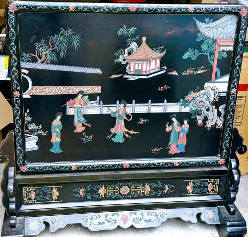Chinese Double Sided Screen.
