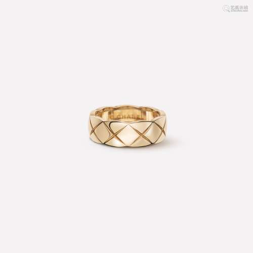 CHANEL COCO CRUSH 18K ROSE GOLD RING