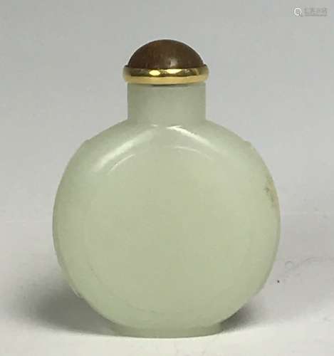 White Jade Snuff Bottle