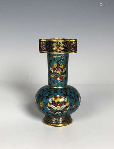 Cloisonne Enamel Arrow Vase