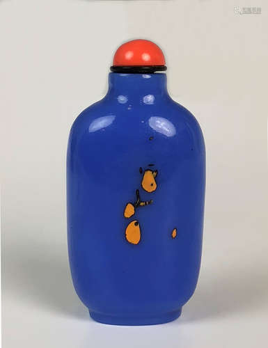 Peking Glass Snuff Bottle