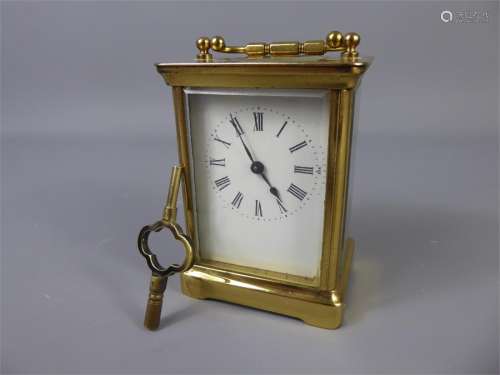 A Brass Carriage Clock