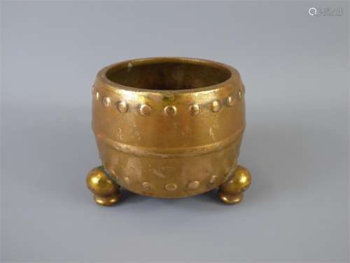 Antique Chinese Bronze Censer