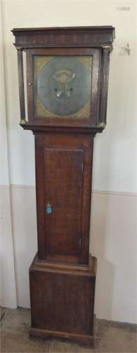 A Late 18th Century John Varley Huddersfield 30 hr Oak Long Cased Clock