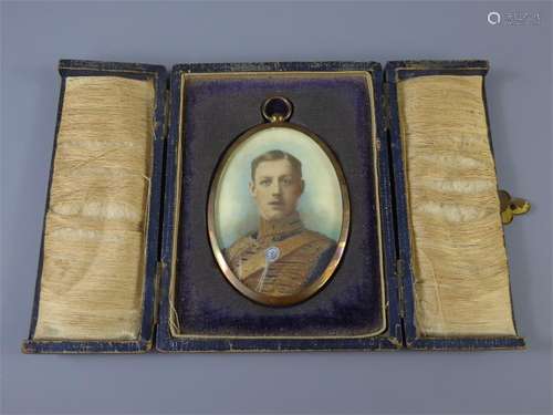 A Fine 19th Century Portrait Miniature