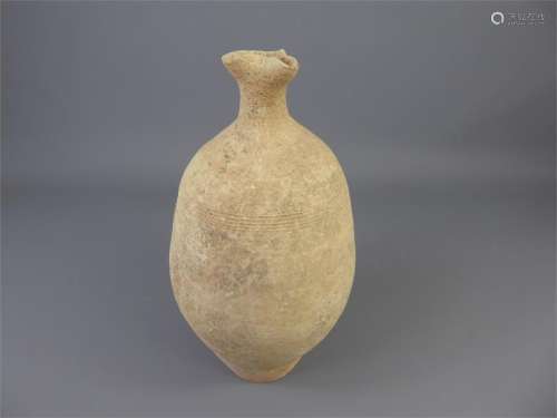 A 2nd Century A.D. Terracotta Mediterranean Bottle Flask
