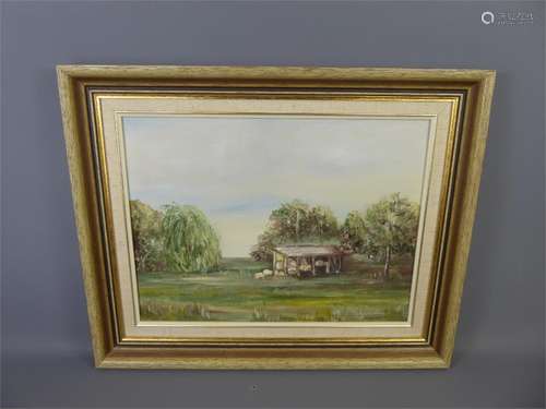 S. Gordon An Oil Painting on Board entitled 