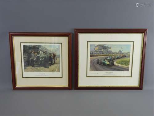 Alan Fearnley Limited Edition Prints entitled 'Winning Combination' nr 633/850