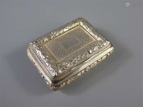 A George III Silver Snuff Box