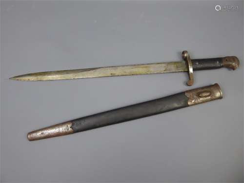 A Victorian Wilkinson Sword Bayonet and Scabbard