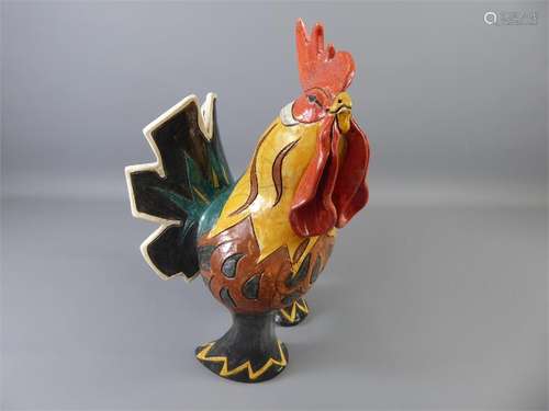 Jennie Hale Longham Pottery - Rooster