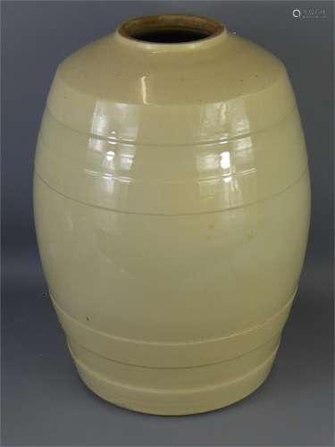 A Four Gallon Stoneware Barrel