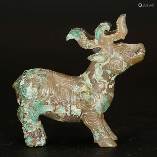 CHINESE JADE DEER