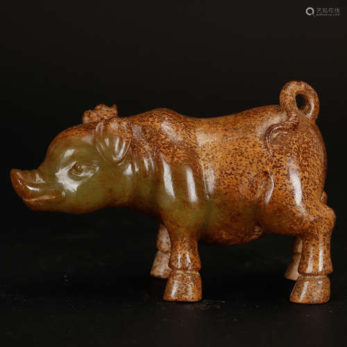 CHINESE JADE PIG