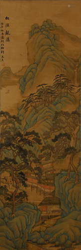 CHINESE LANDSCAPE SCROLL PAINTING