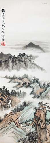 陈师曾  山水