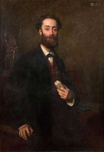Armand LAROCHE (Saint-Cyr-L’école 1826-Paris 1903) - Portrait d’homme