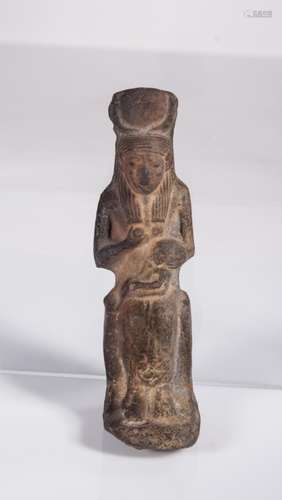 ANCIENT EGYPTIAN CERAMIC FIGURE