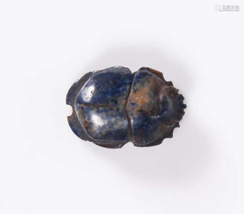 ANCIENT EGYPTIAN LAPIS LAZULI SCARAB