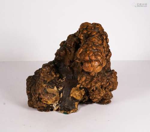 CHINESE QING DYNASTY HARDWOOD TREE ROOT