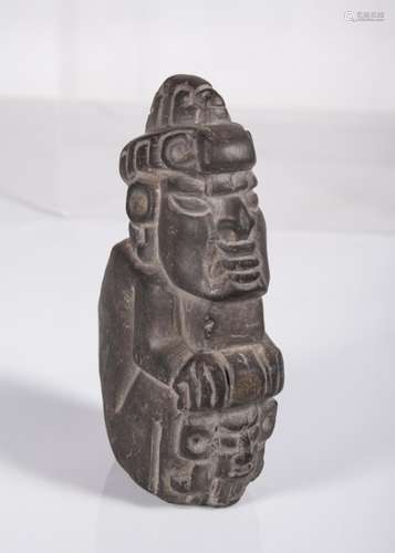 PRE-COLUMBIAN STONE FIGURE