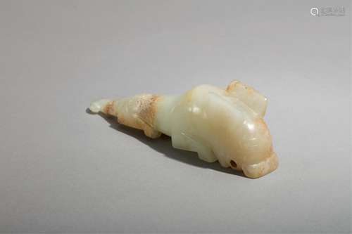 CHINESE JADE CARVED PENDANT