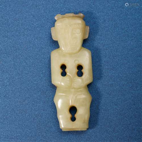 CHINESE JADE CARVED FIGURINE