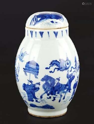 kangxi or late ming cover jar