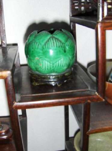 ming dynasty or early green bowl