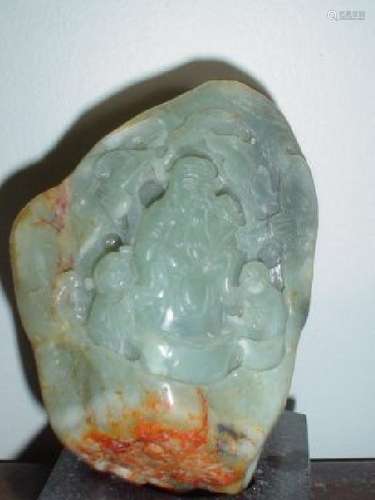 Chinese jade carving.