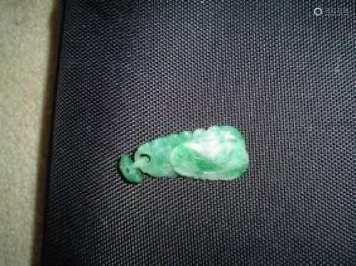 Chinese jadeite carving. pendent