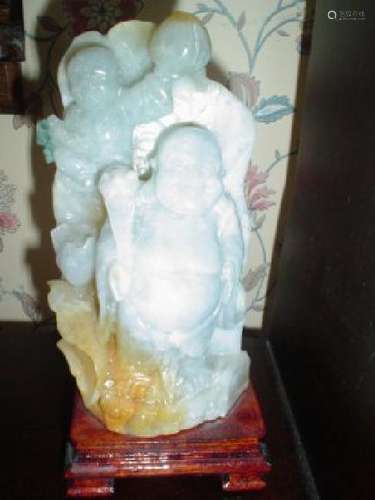 Chinese buddha, jadeite