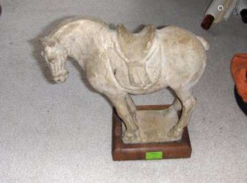 Chinese tang dynasty horse, ex. sothebys item.