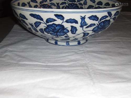 Chinese ming xuande bowl large size