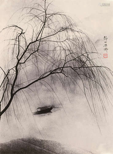 郎静山（1892～1995） 晓风残月